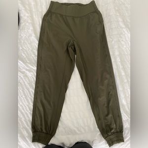 Lululemon Joggers Olive Green